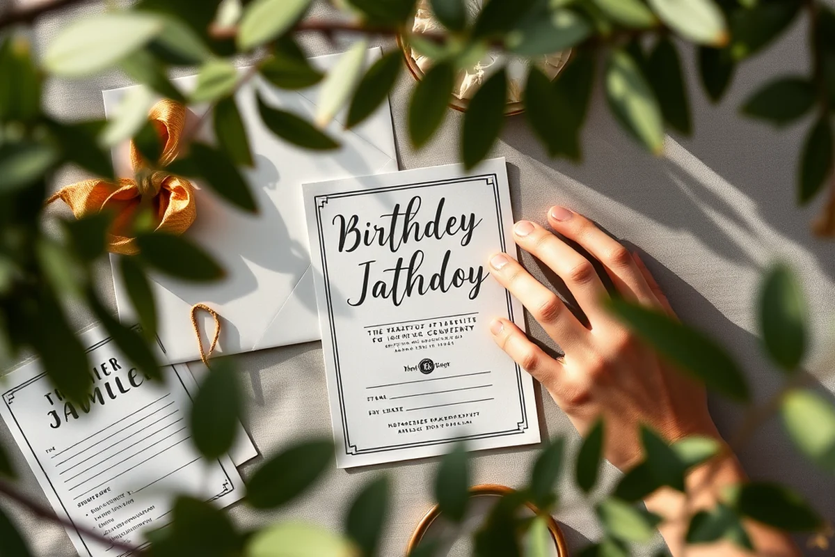birthday party invitation generator mistakes — Birthday Party Invitation Generator Mistakes (the finished result)
