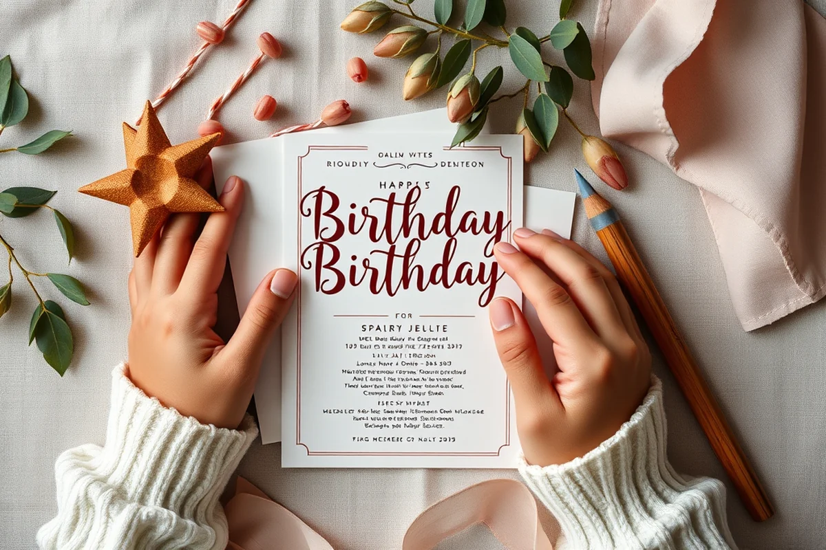 birthday party invitation vs — Birthday Party Invitation Vs (the finished result)