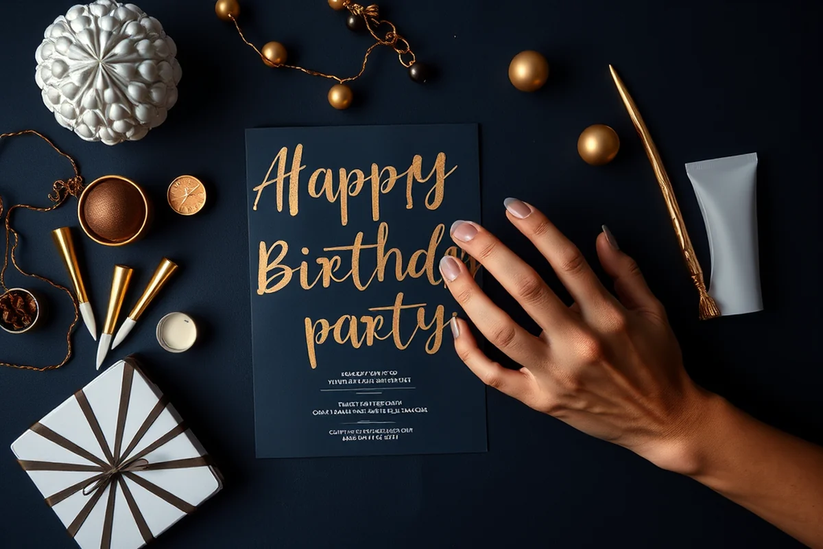 affordable birthday party invitation matter โ Affordable Birthday Party Invitation Matter (the finished result)