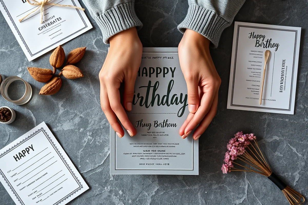 affordable birthday party invitation nearby — Affordable Birthday Party Invitation Nearby (the finished result)