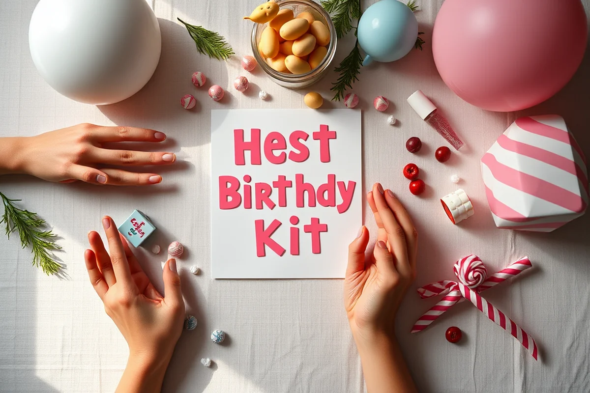 best birthday party invitation sample — Best Birthday Party Invitation Sample (the finished result)