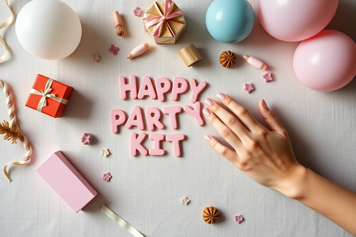 birthday party invitation background mistakes — Birthday Party Invitation Background Mistakes (the finished result)