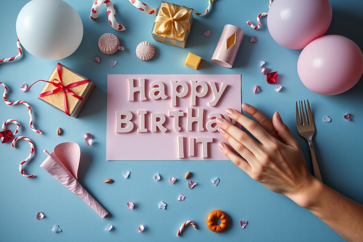 birthday party invitation background — Birthday Party Invitation Background (the finished result)