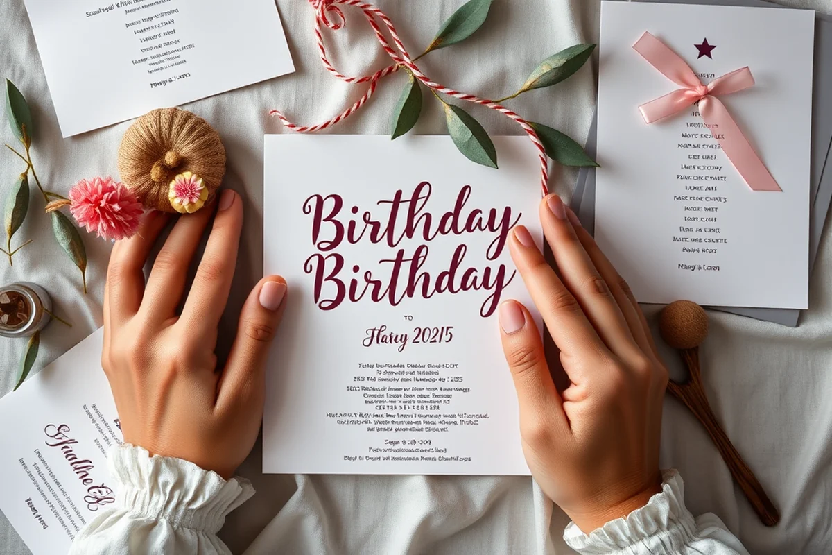 birthday party invitation details vs — Birthday Party Invitation Details Vs (the finished result)