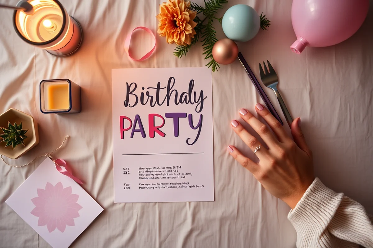 birthday party invitation templates free download tips — Birthday Party Invitation Templates Free Download Tips (the finished result)