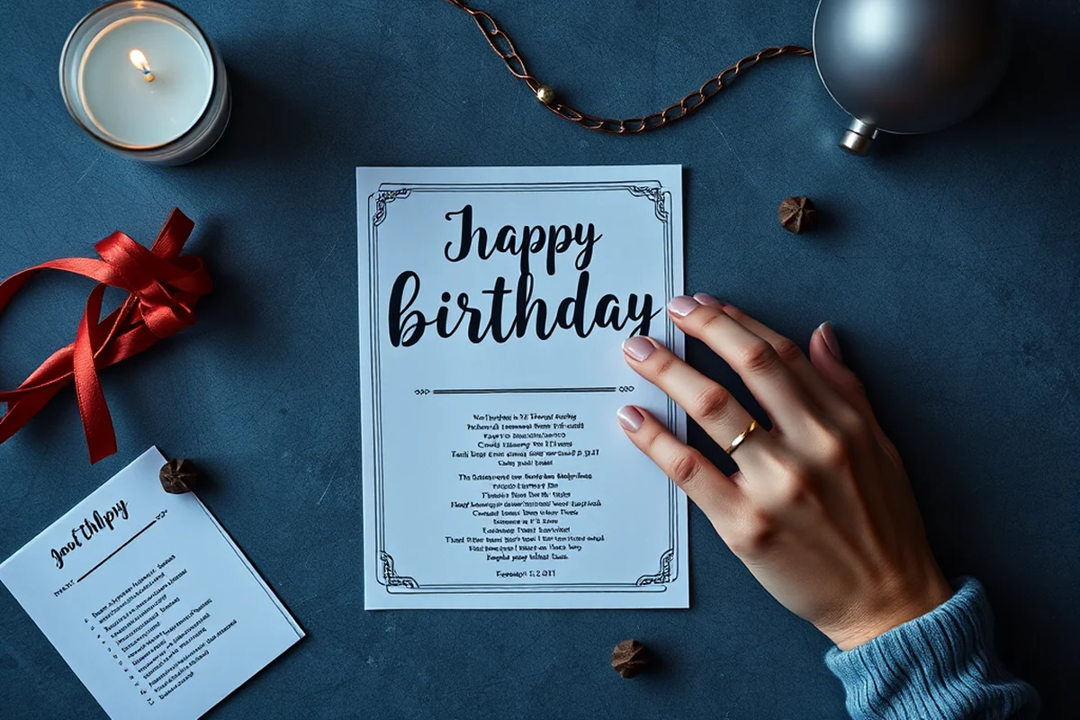 cheap birthday party invitation outline — Cheap Birthday Party Invitation Outline (the finished result)