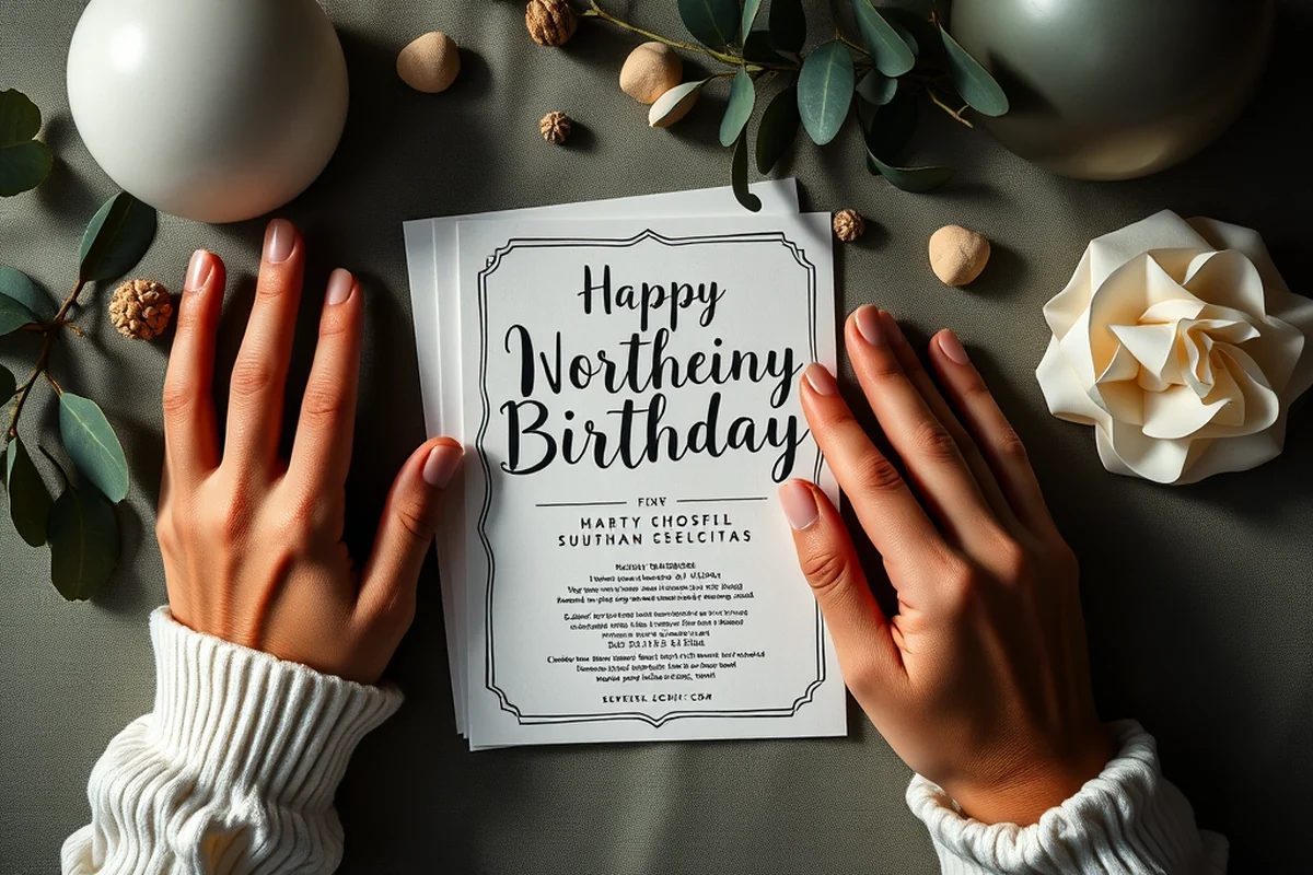 cheap birthday party invitation sample — Cheap Birthday Party Invitation Sample (the finished result)