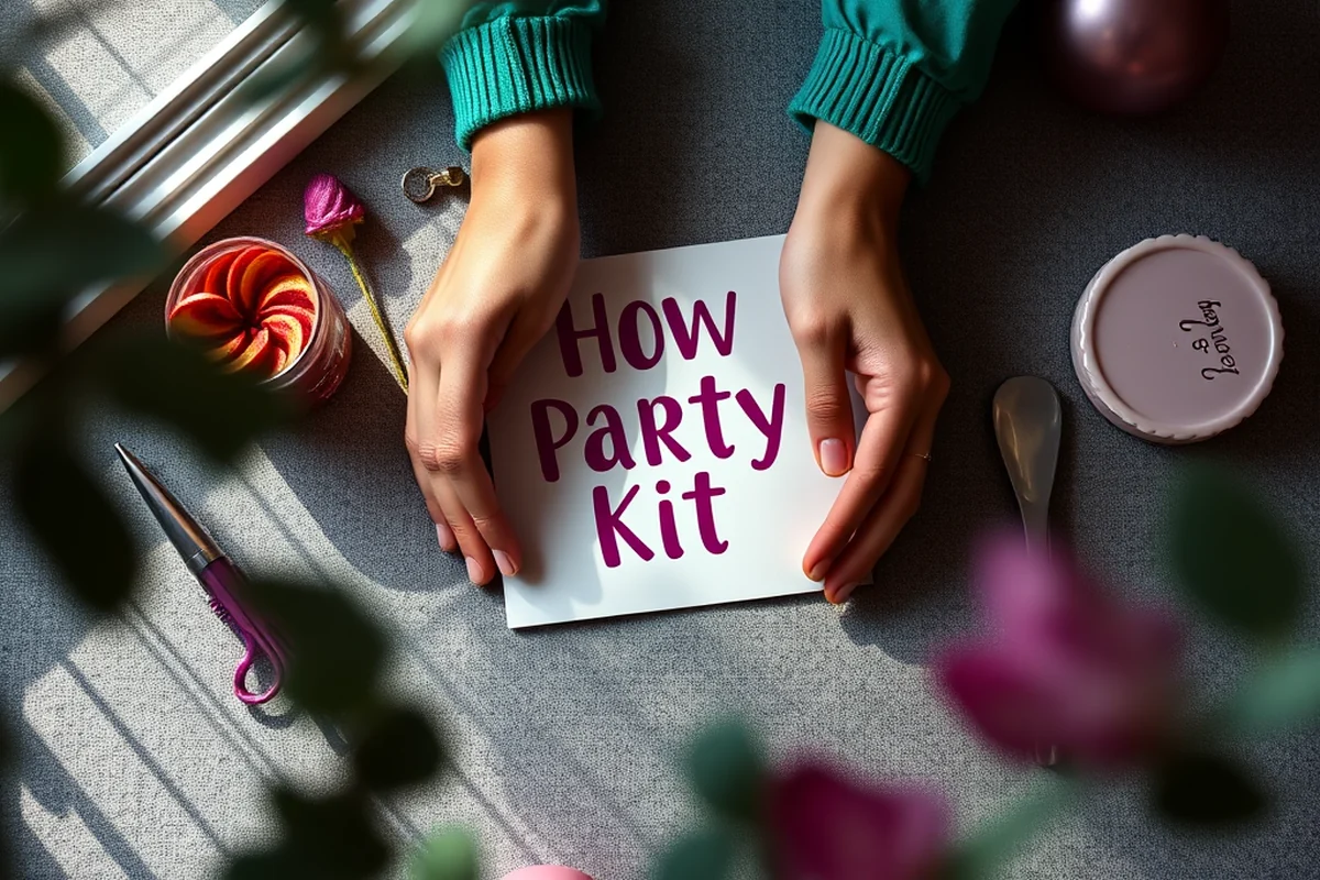 how to party invitations — How To Party Invitations (the finished result)