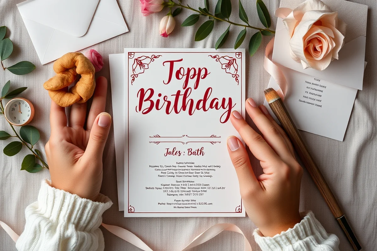top birthday party invitation format β Top Birthday Party Invitation Format (the finished result)