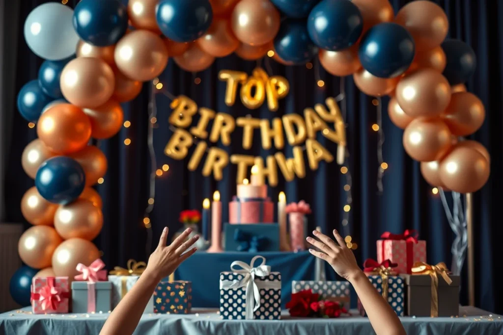 Top Birthday Party Invitation