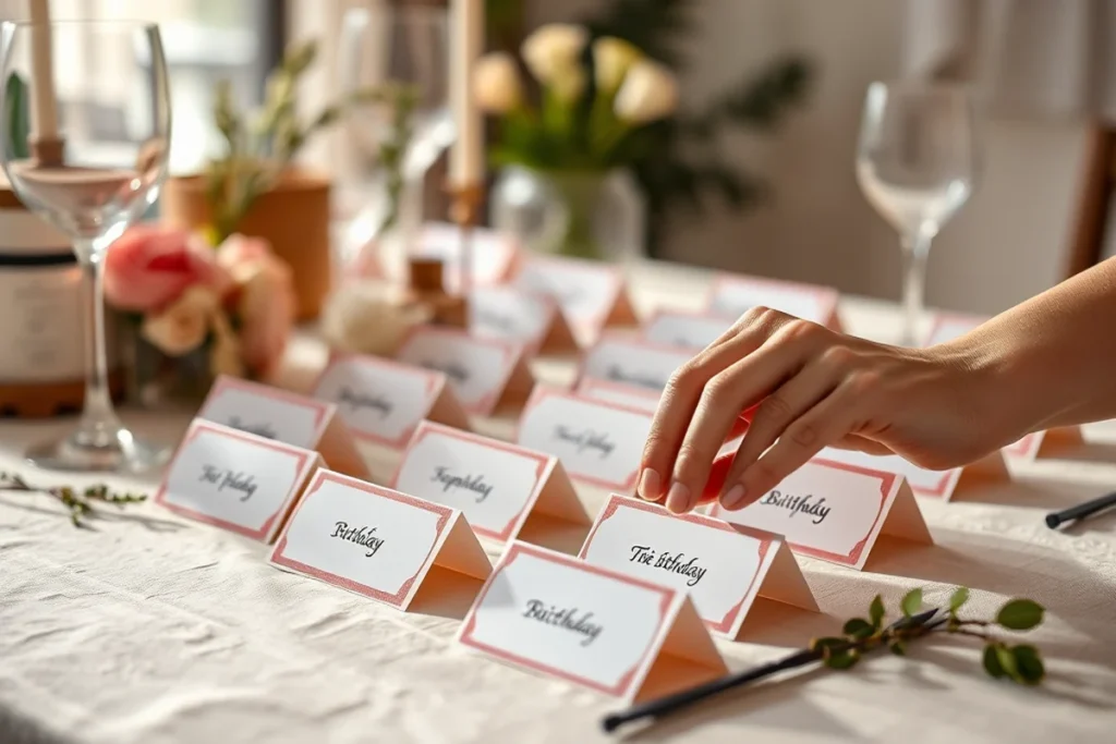 Top Birthday Party Invitation Outline