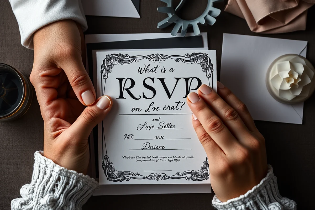 what is rsvp on a invitation — What Is Rsvp On A Invitation (the finished result)